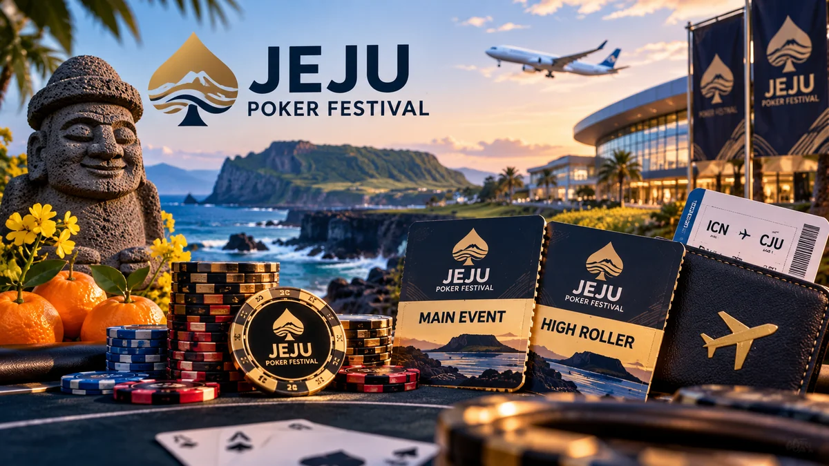 Jeju Poker Festival 2026: KRW 3.88B in Guarantees and the Packages Still on Offer