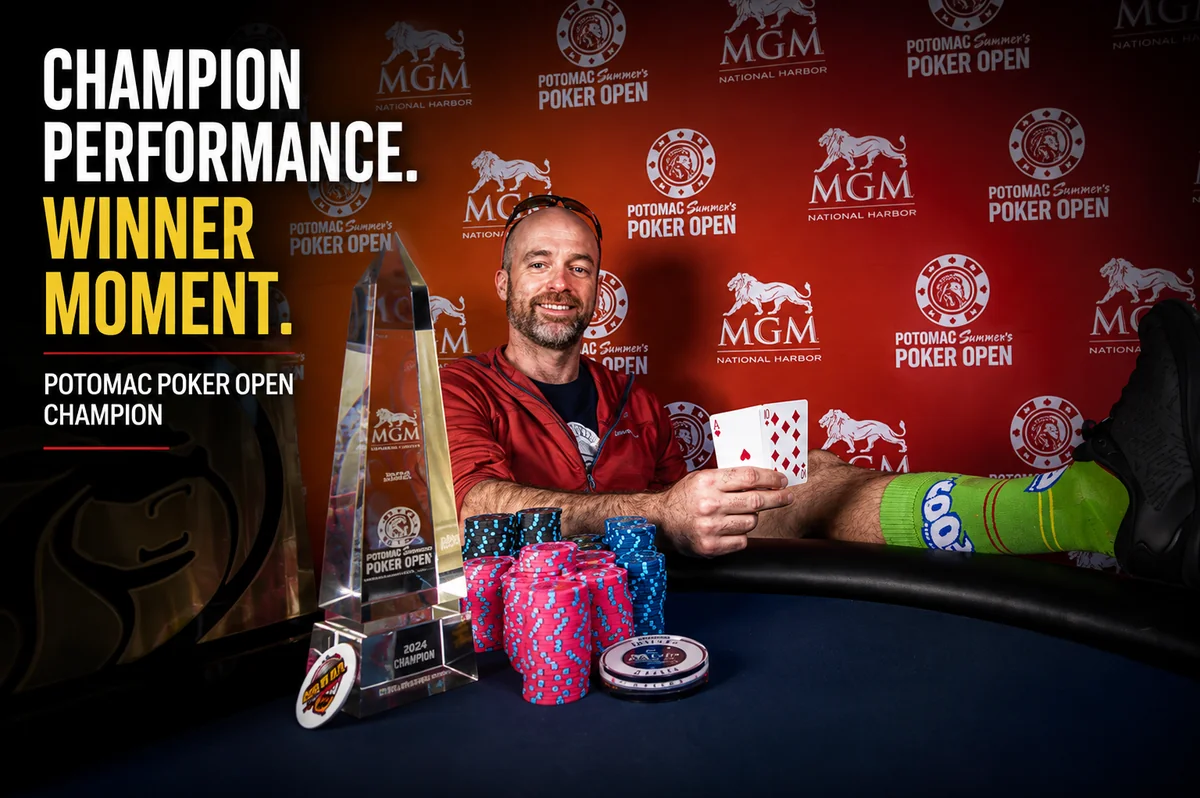 Doctor Works a Full Shift, Then Wins Potomac Summer Poker Open Main Event for $136,054