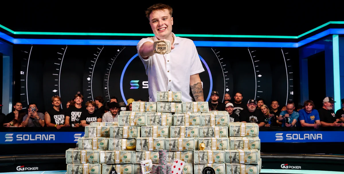 Lucas Jumalon Goes Wire-to-Wire to Win the 2026 WSOP Main Event for $10,000,000